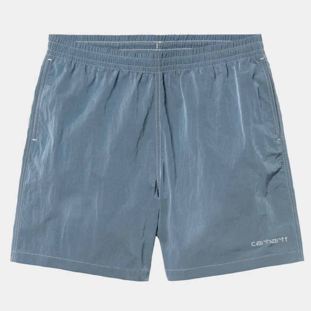 Carhartt WIP - Canby Swim Trunks - Clay Blue / White