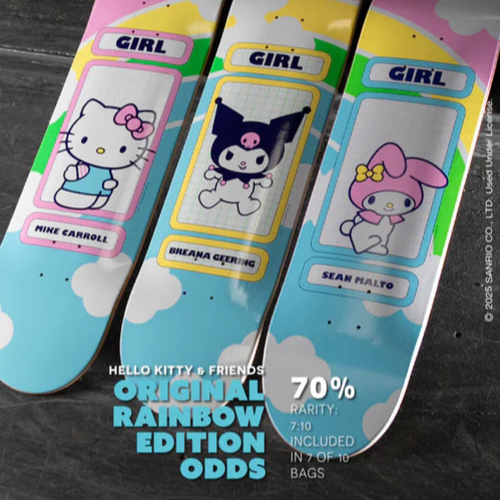 Girl Skateboards - Hello Kitty - Mike Carroll 8.5" - BLIND BAG! - Decimal.