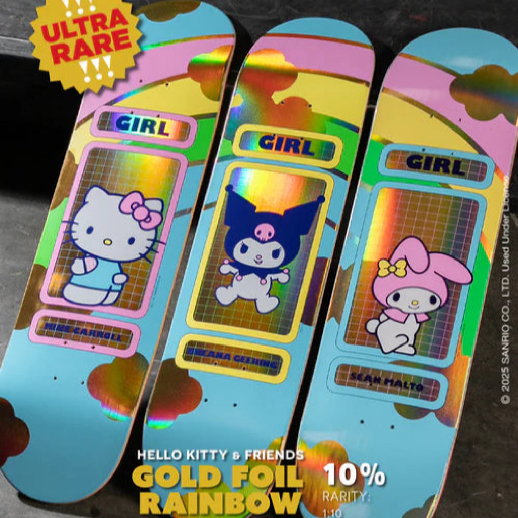 Girl Skateboards - Hello Kitty - Mike Carroll 8.5" - BLIND BAG! - Decimal.