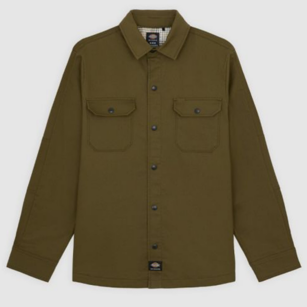 Dickies - Mike Anderson Lined Flex Duck Shacket - Dark Olive