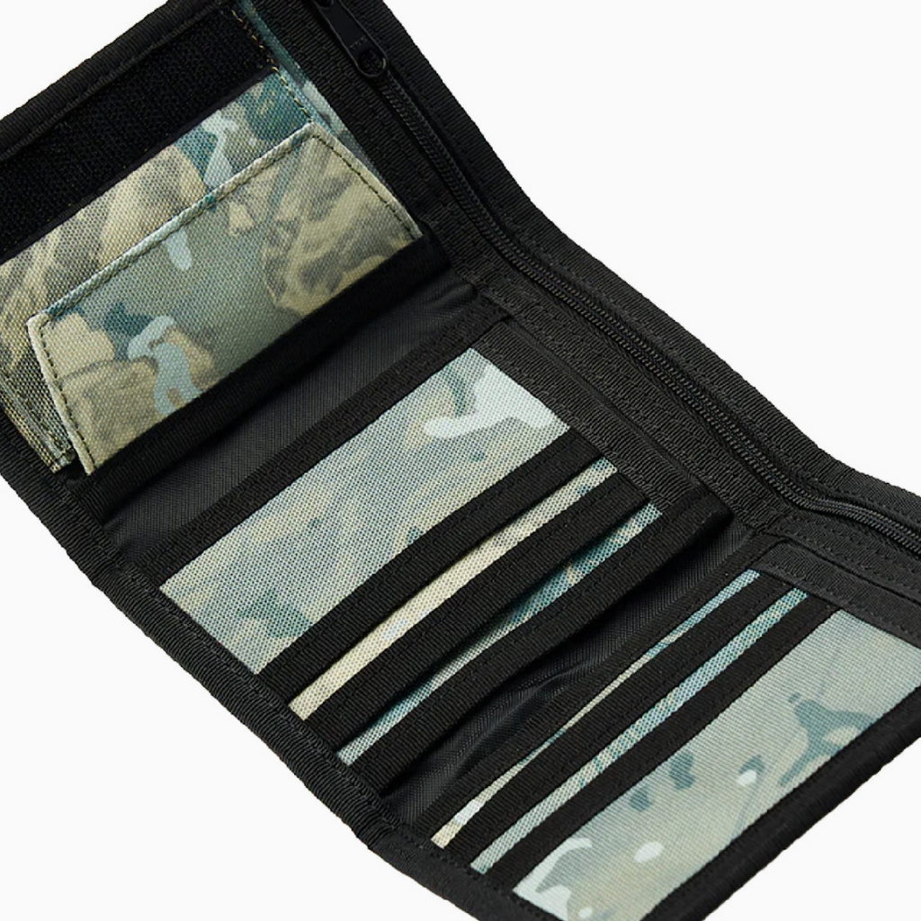 Carhartt WIP Alec Wallet - Camo Combi Green - Decimal.