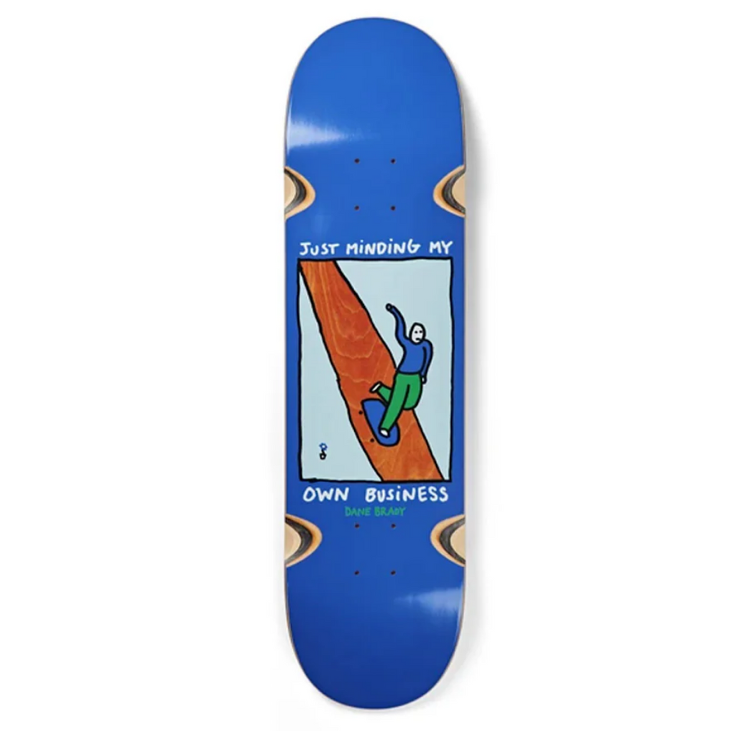 Polar Skate Co - Dane Brady ‘Just Minding My Own Business’ Deck - 8.0” - Decimal.