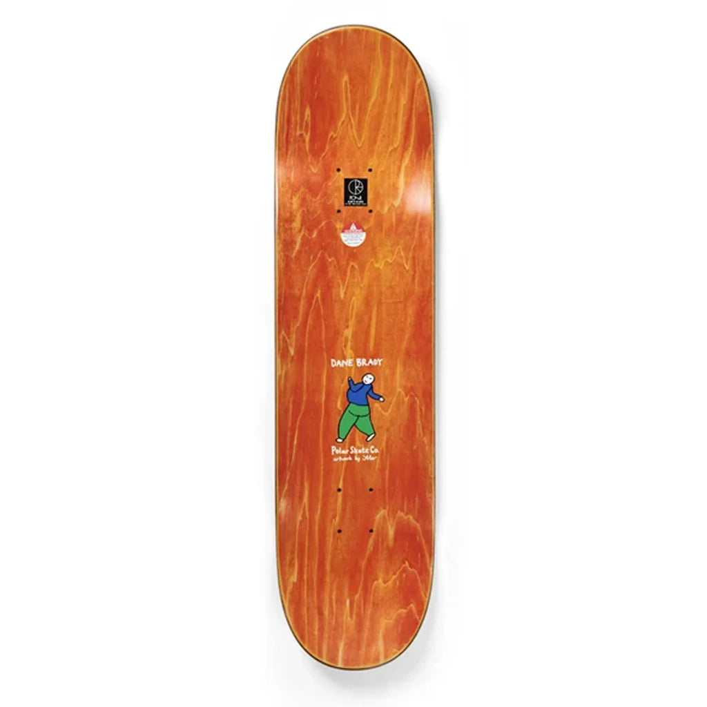 Polar Skate Co - Dane Brady ‘Just Minding My Own Business’ Deck - 8.0” - Decimal.