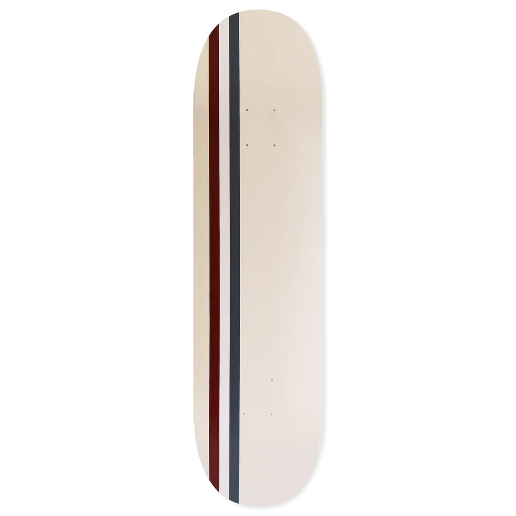 Skateboard Cafe - Stripe Deck - Cream/BurgundyWhite/Navy - Decimal.