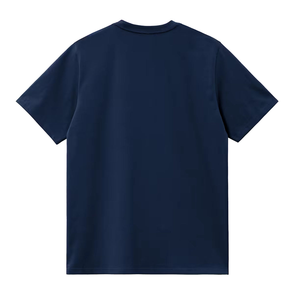 Carhartt WIP - S/S Script Embroidery T-Shirt - Jupiter/White