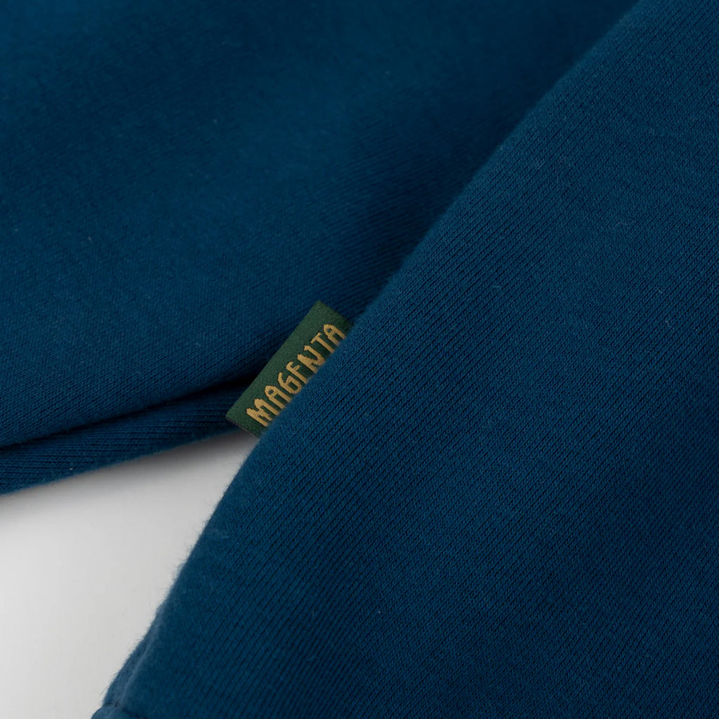 Magenta - Sequence - Crewneck - Petrol Blue