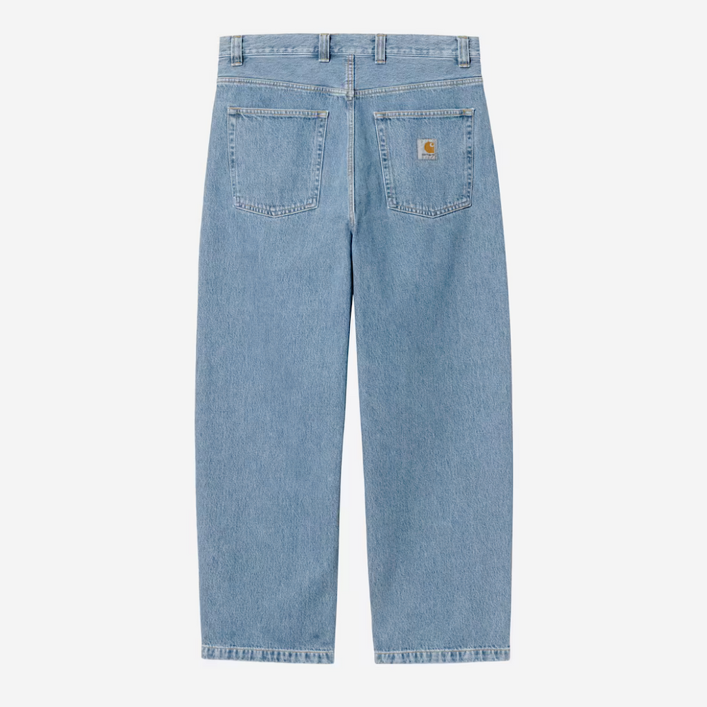 Carhartt WIP - Brandon Pant - Blue, Stone Bleached