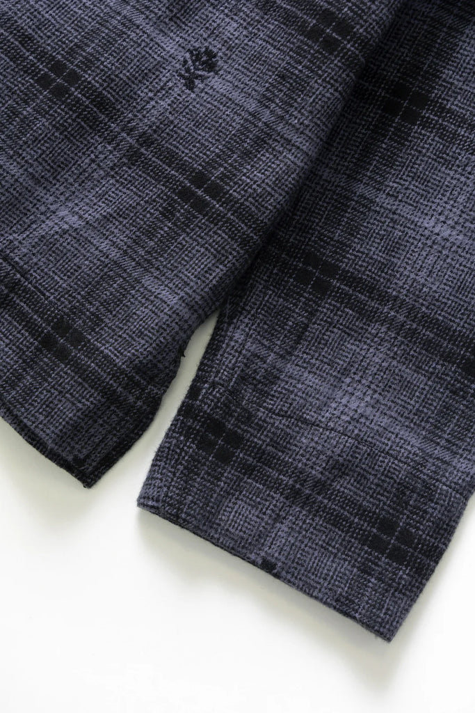 Service Works - Thistle Plaid - Front Of House Jacket - Black