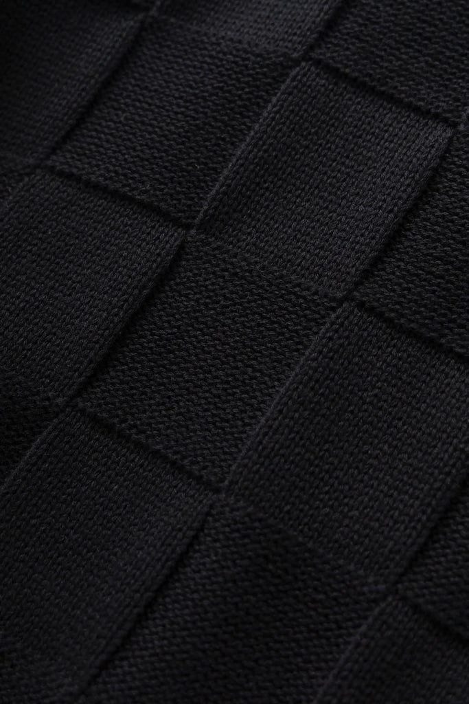 Service Works - Check Knit - Crewneck - Black