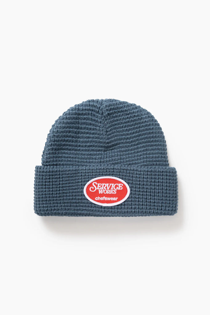 Service Works - Waffle Patch Beanie - Teal