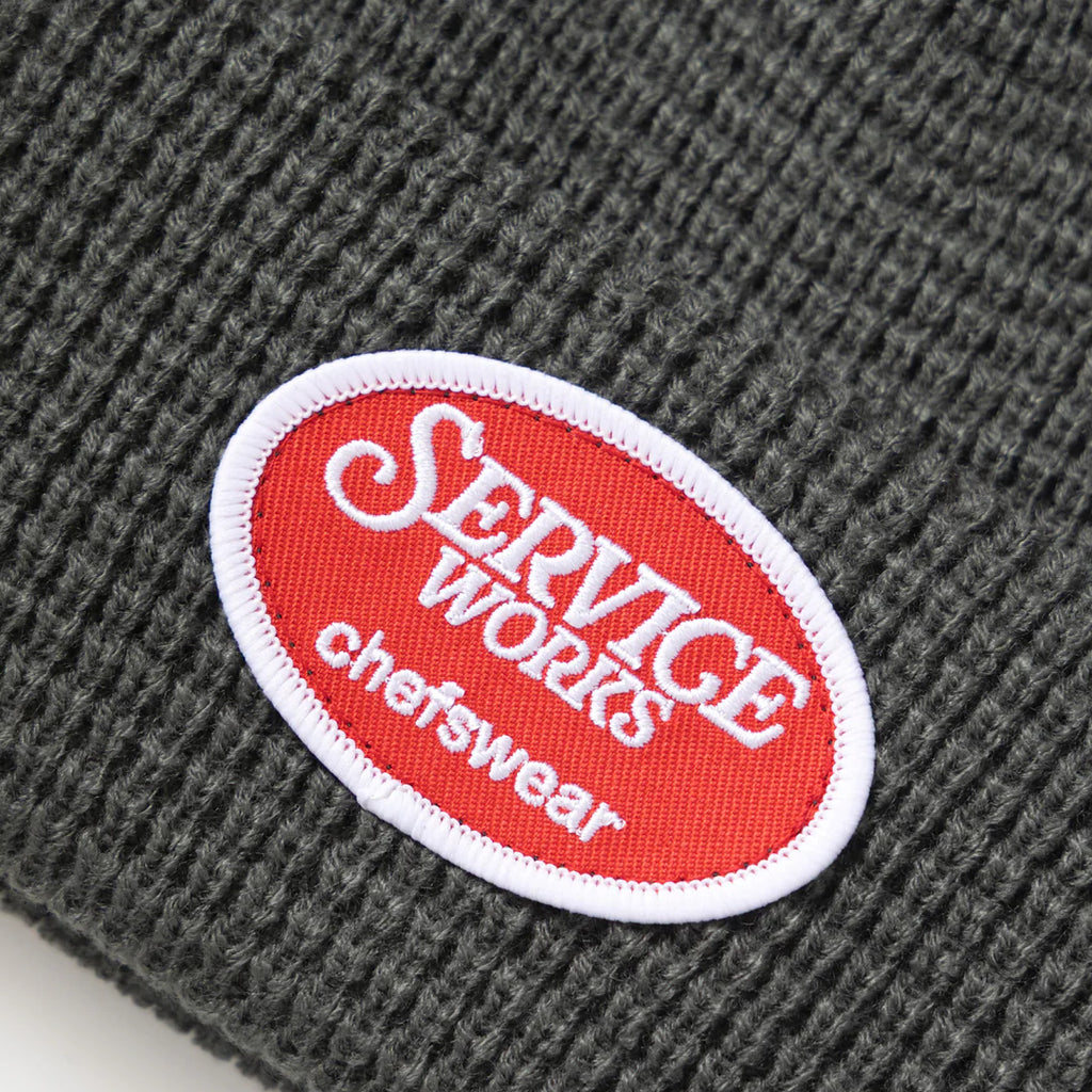 Service Works - Waffle Patch Beanie - Grey