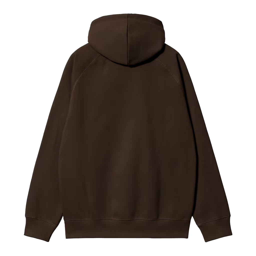 Carhartt WIP - Hooded Chase Sweat - Tobacco / Gold - Decimal.