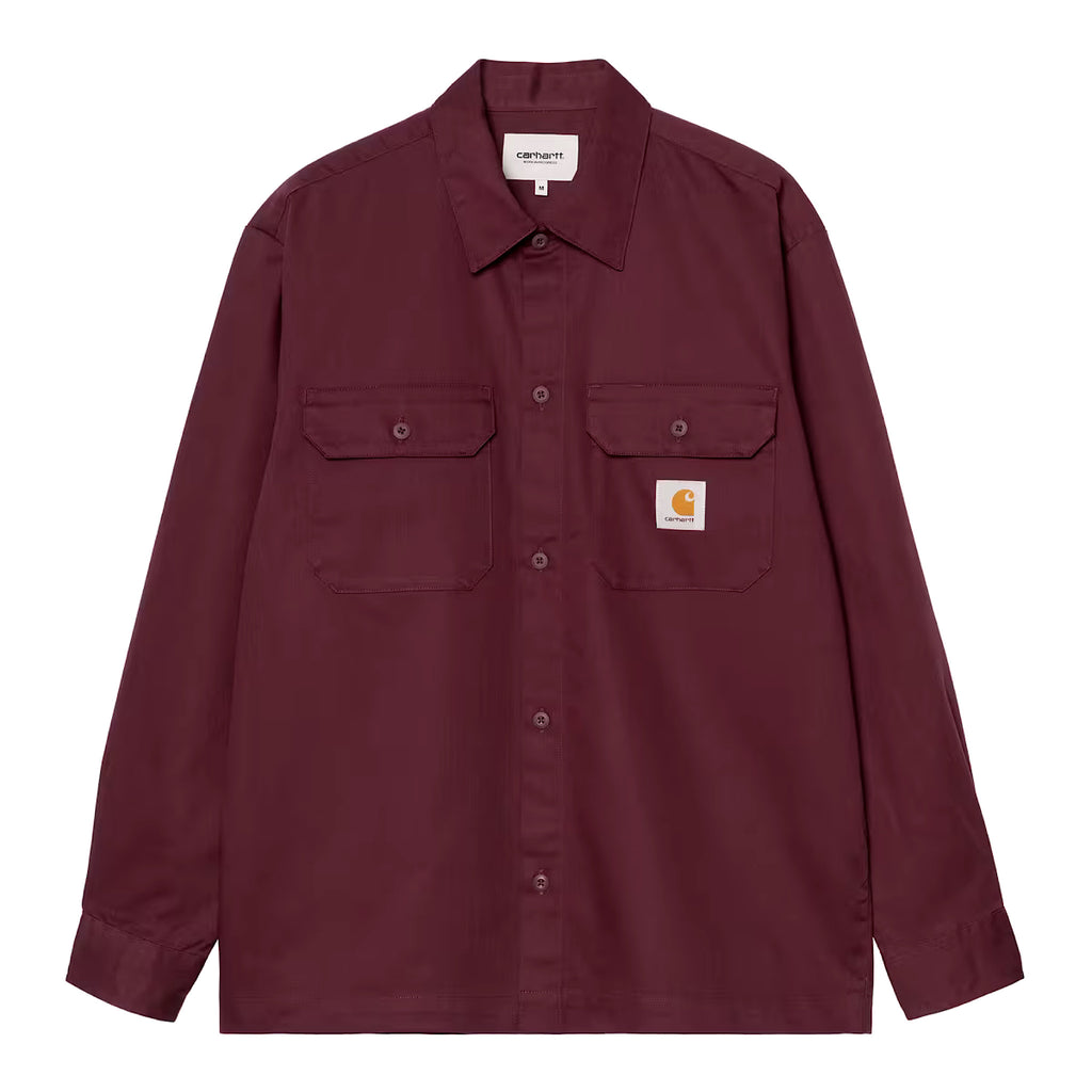 Carhartt WIP - L/S Craft Shirt - Ronda - Decimal.