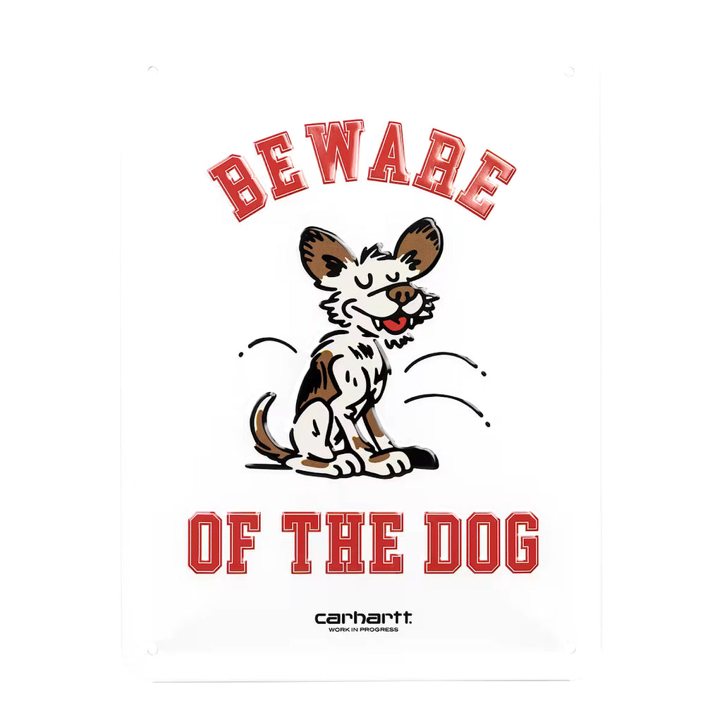 Carhartt WIP - Wild Dog Beware Plate - Decimal.