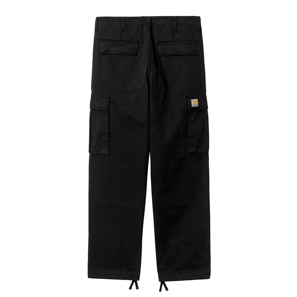 Carhartt WIP - Regular Cargo Pants - Black Garment - Decimal.