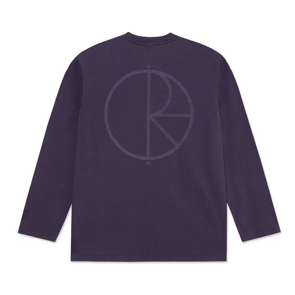 Polar - Steve L/S Tee - Dark Violet - Decimal.