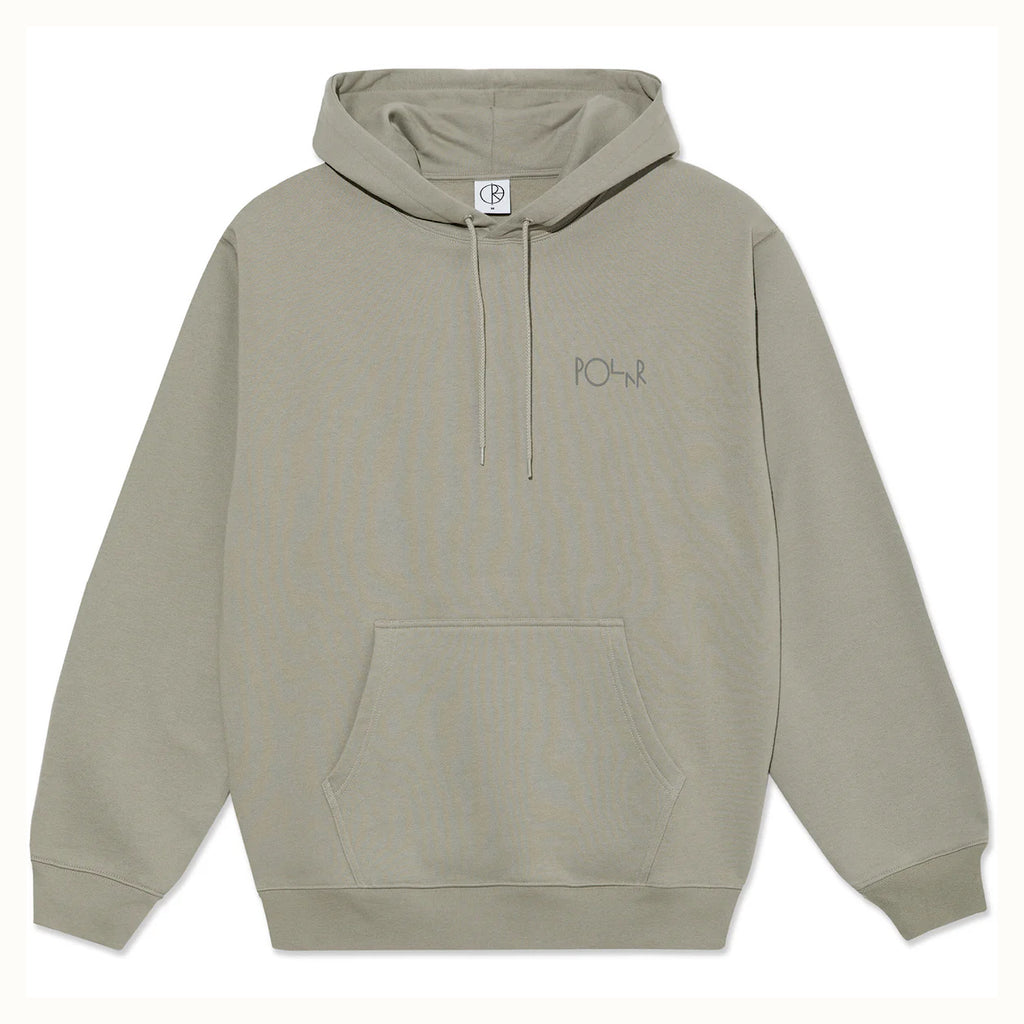 Polar - Dave Hoodie - Stroke Logo - Vetiver - Decimal.