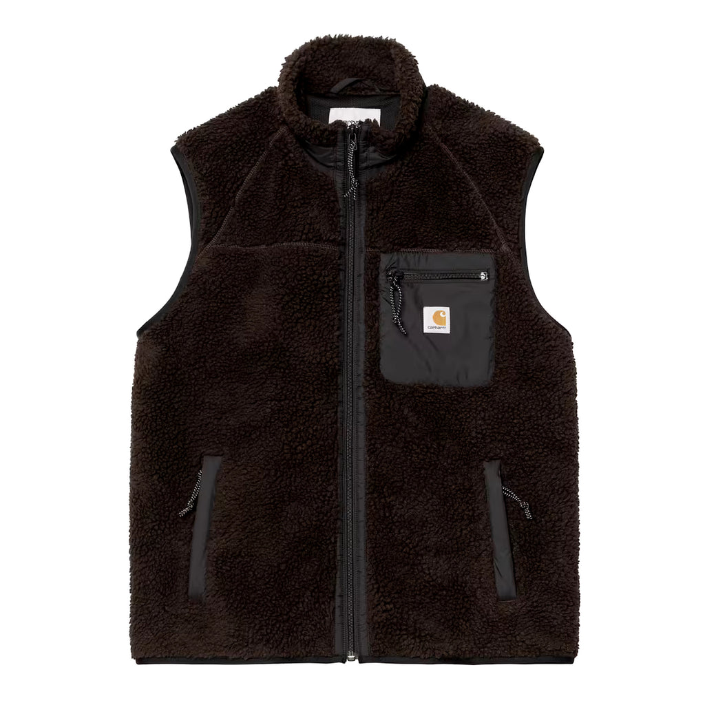 Carhartt Wip - Prentis Vest Liner - Palisander / Black - Decimal.