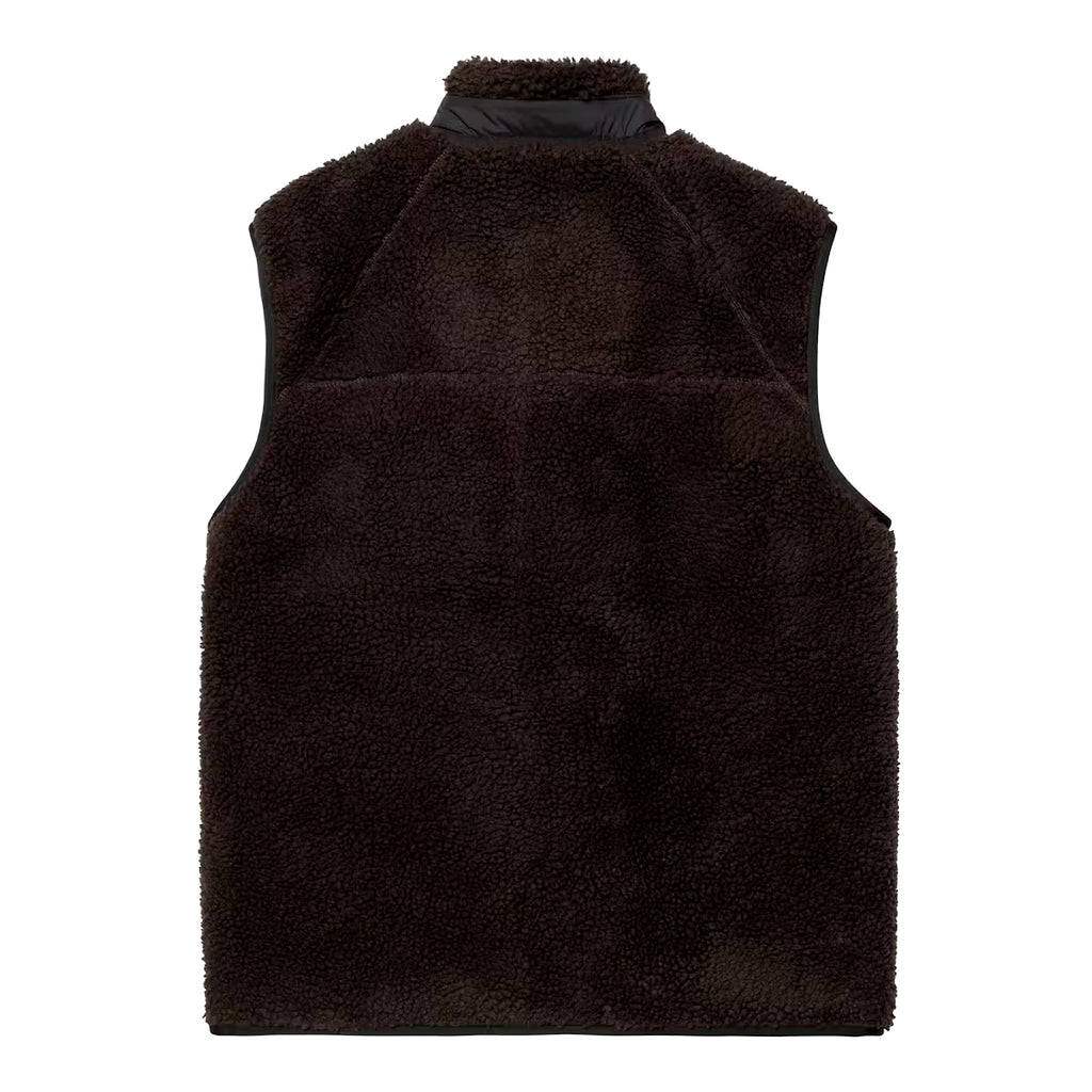 Carhartt Wip - Prentis Vest Liner - Palisander / Black - Decimal.