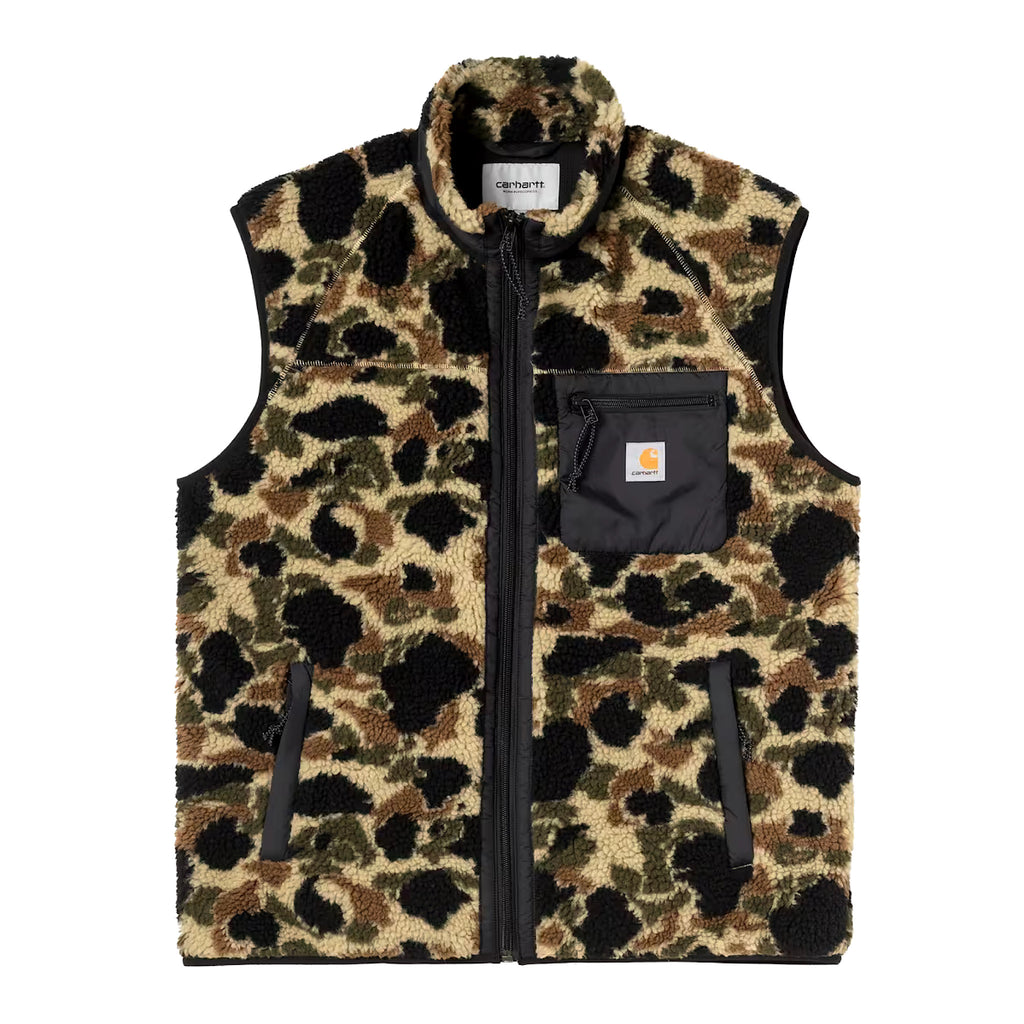 Carhartt Wip - Prentis Vest Liner - Camo Duck / Jacquard Green - Decimal.
