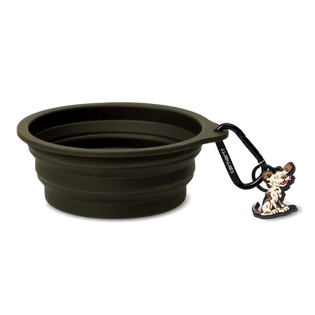 Carhartt Wip - Wild Dog Foldable Bowl - Olive / wax - Decimal.