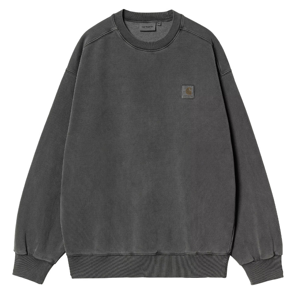 Carhartt Wip - Vista Sweat - Black Garment Dyed - Decimal.
