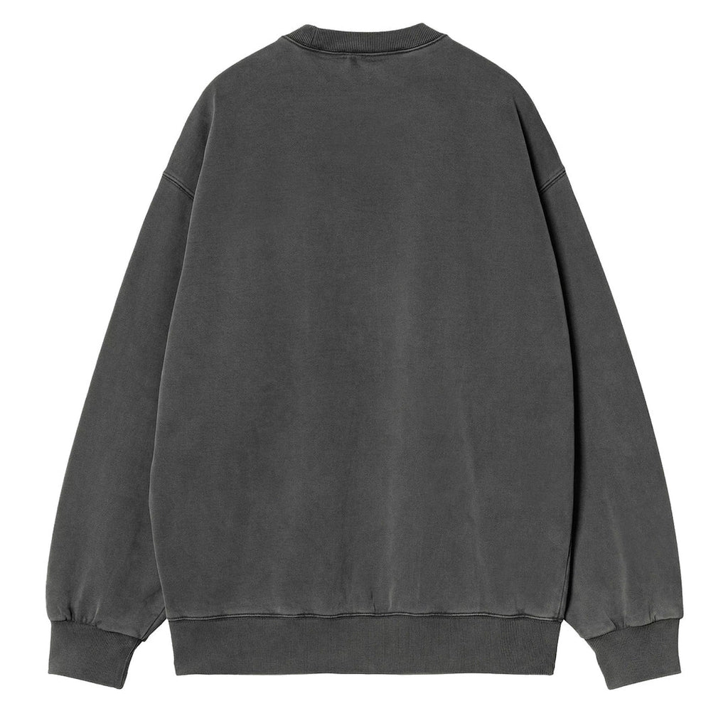 Carhartt Wip - Vista Sweat - Black Garment Dyed - Decimal.