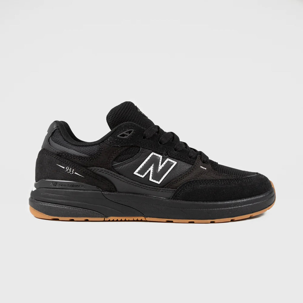 New Balance Numeric - 933 Andrew Reynolds - Black / Black - Decimal.