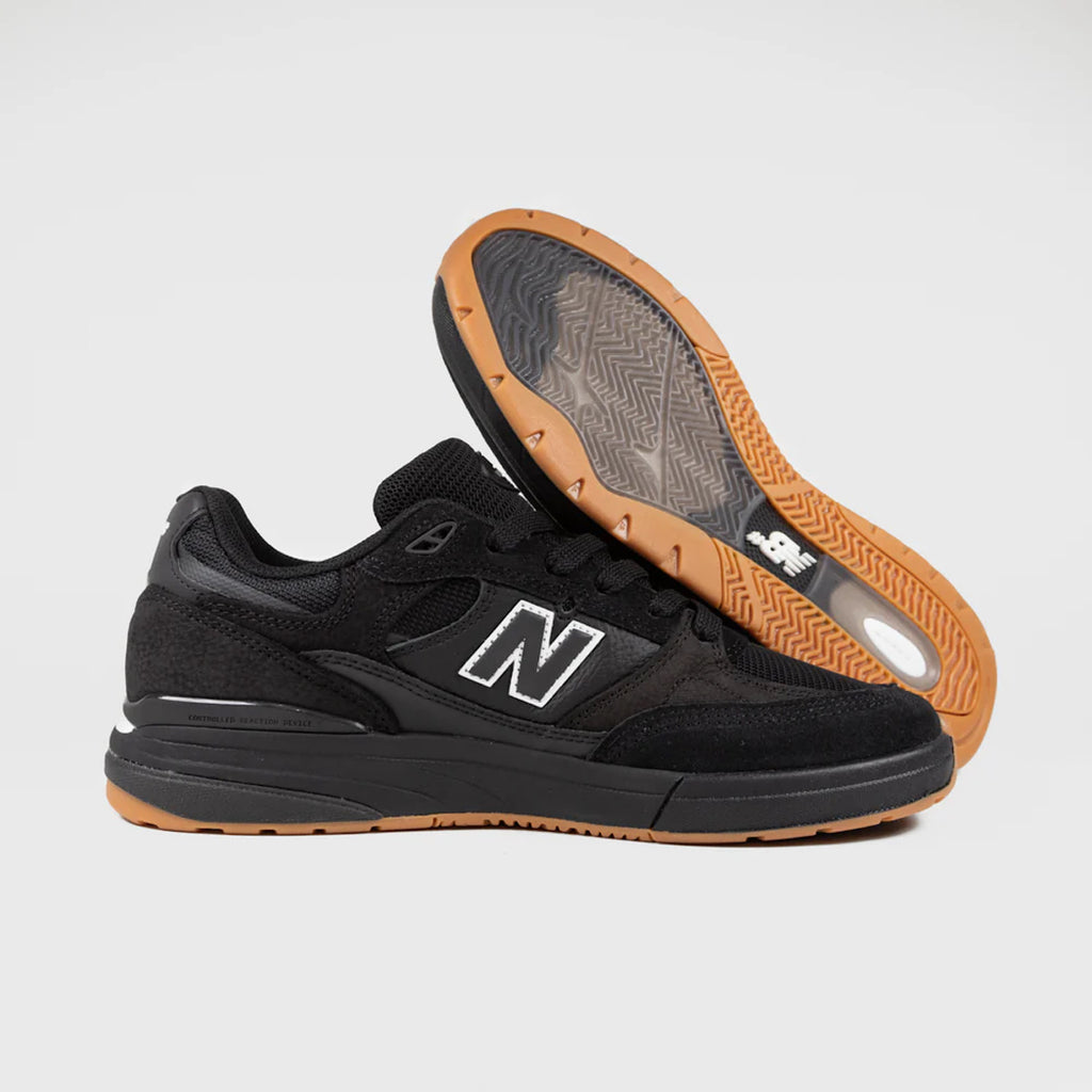 New Balance Numeric - 933 Andrew Reynolds - Black / Black - Decimal.