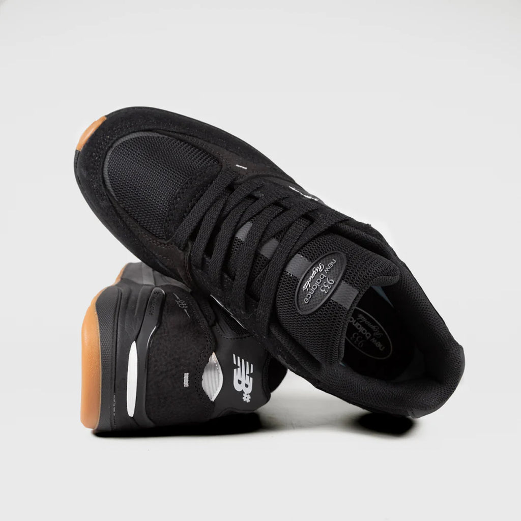 New Balance Numeric - 933 Andrew Reynolds - Black / Black - Decimal.
