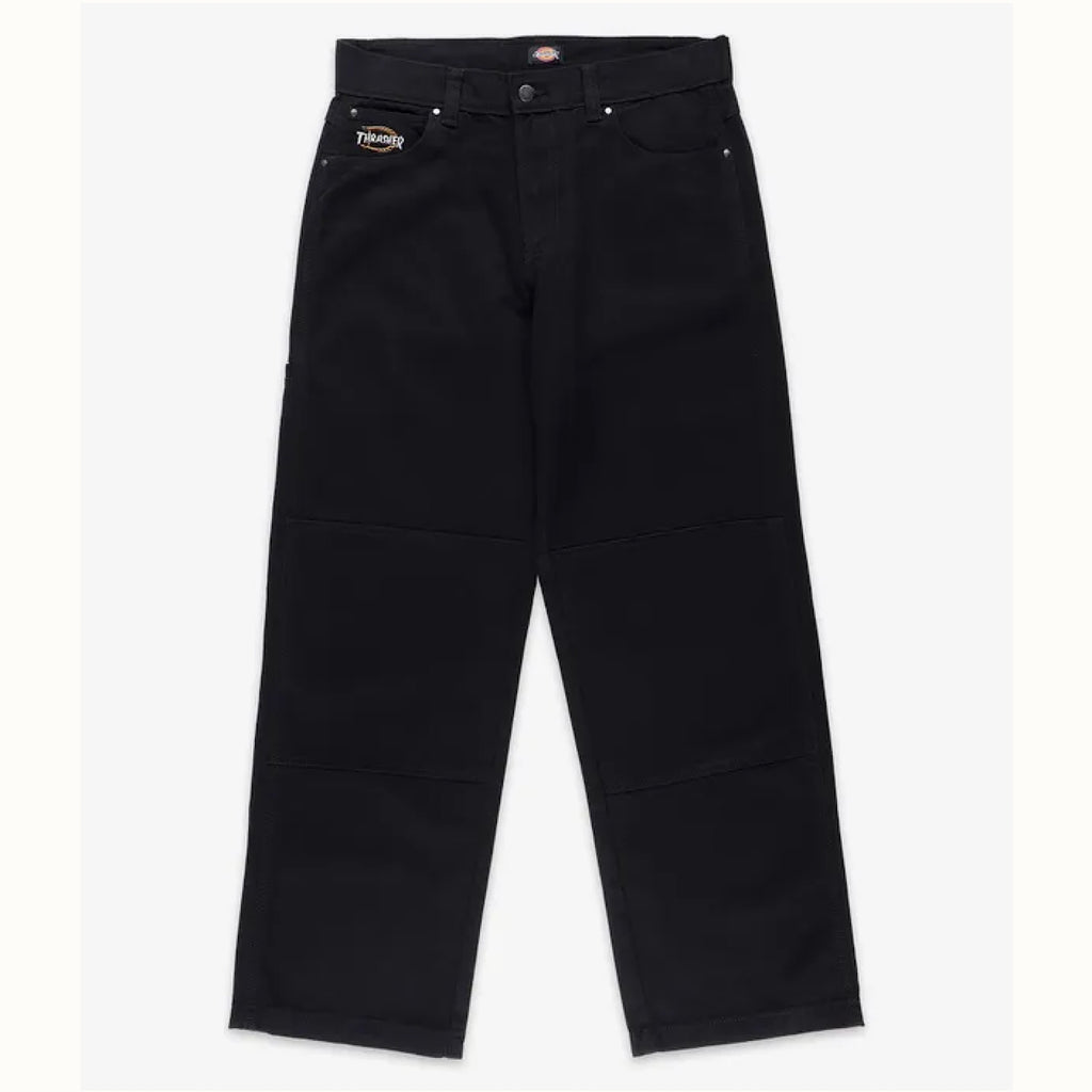 Dickies x Thrasher Double Knee Pants - Black - Decimal.