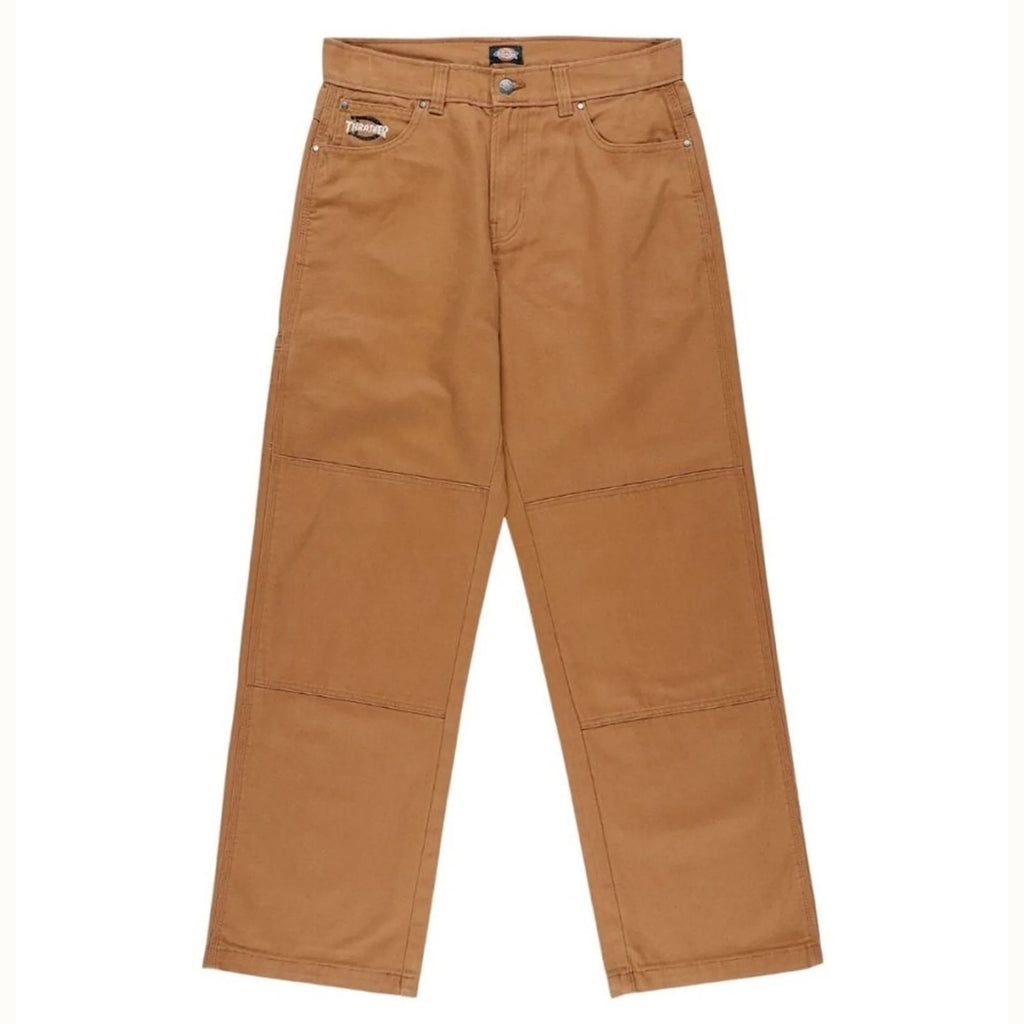Dickies x Thrasher Double Knee Pants - Duck Brown - Decimal.