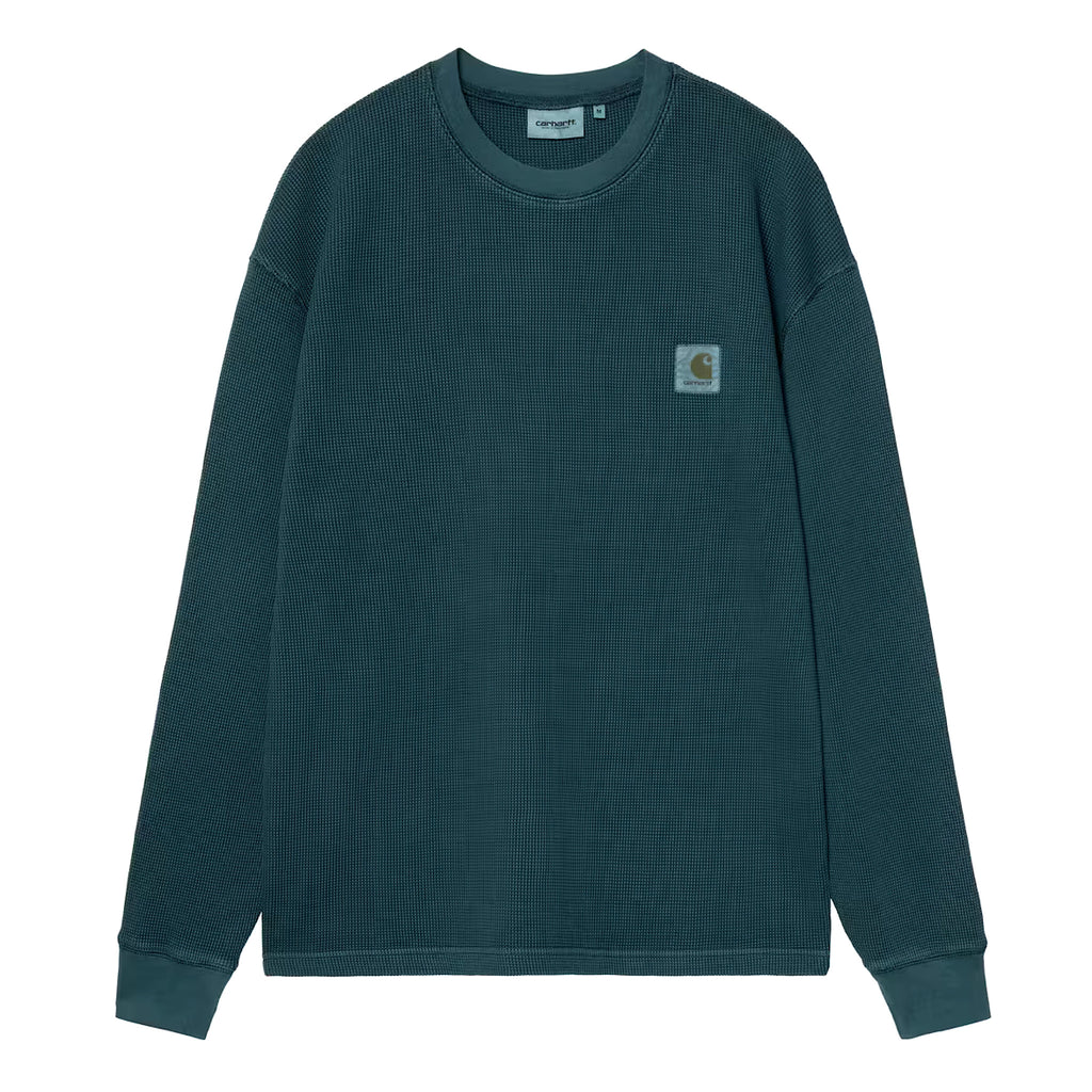 Carhartt WIP - L/S Vista Waffle T-Shirt - Decimal.