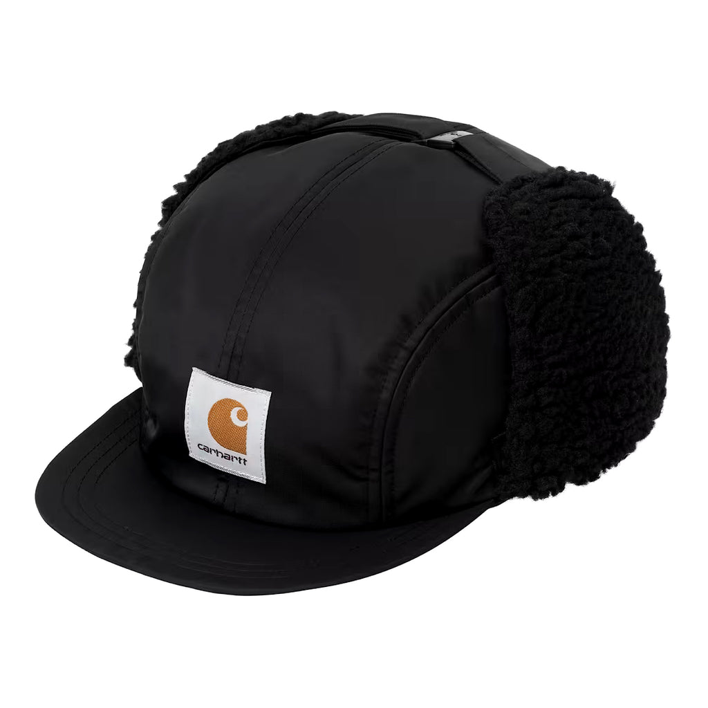 Carhartt WIP - Oltera Ear Guard Cap - Black - Decimal.