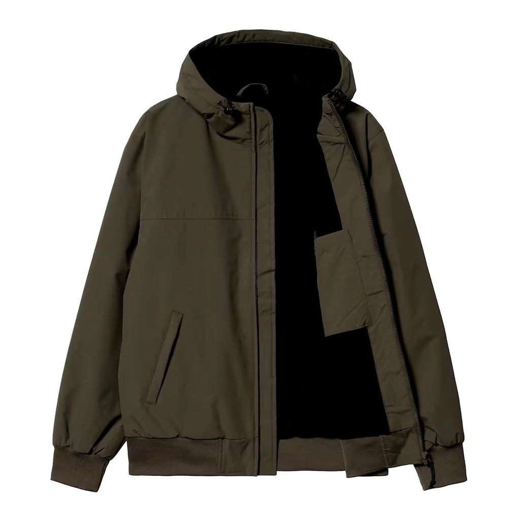 Carhartt WIP - Hooded Sail Jacket - Cypress/Black - Decimal.