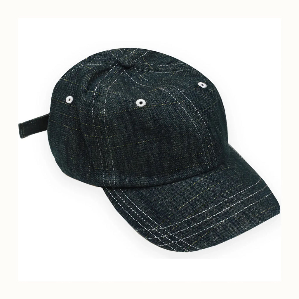 Yardsale - Faded Slub Denim Cap - Black - Decimal.