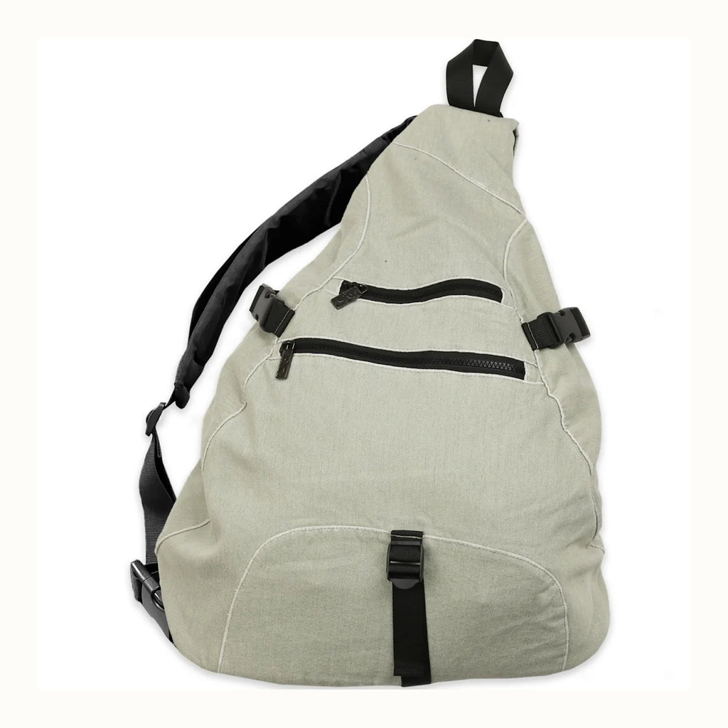Yardsale - Denim Sling Backpack - Sand - Decimal.