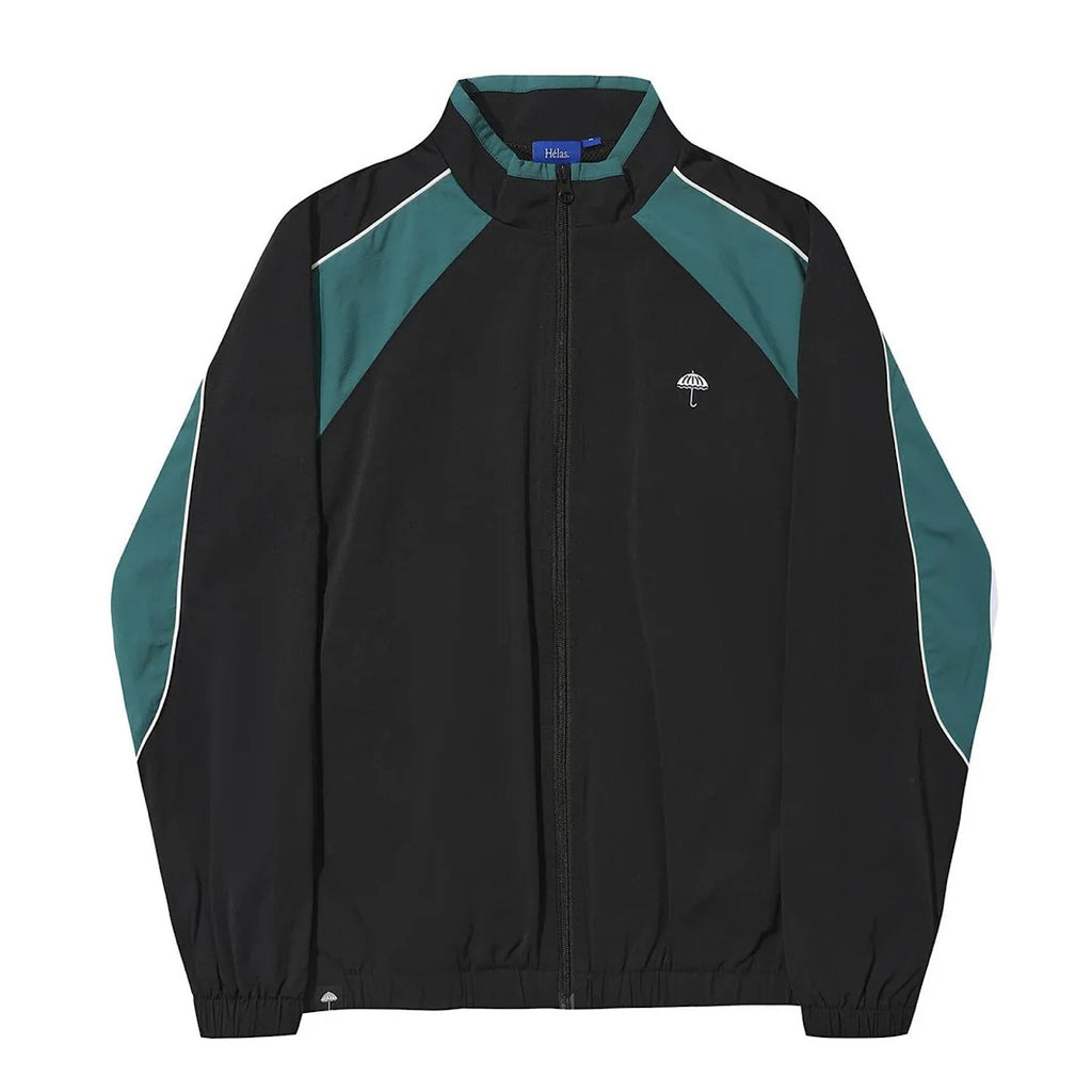 Hélas - Ready Tracksuit Jacket - Black/Green/White