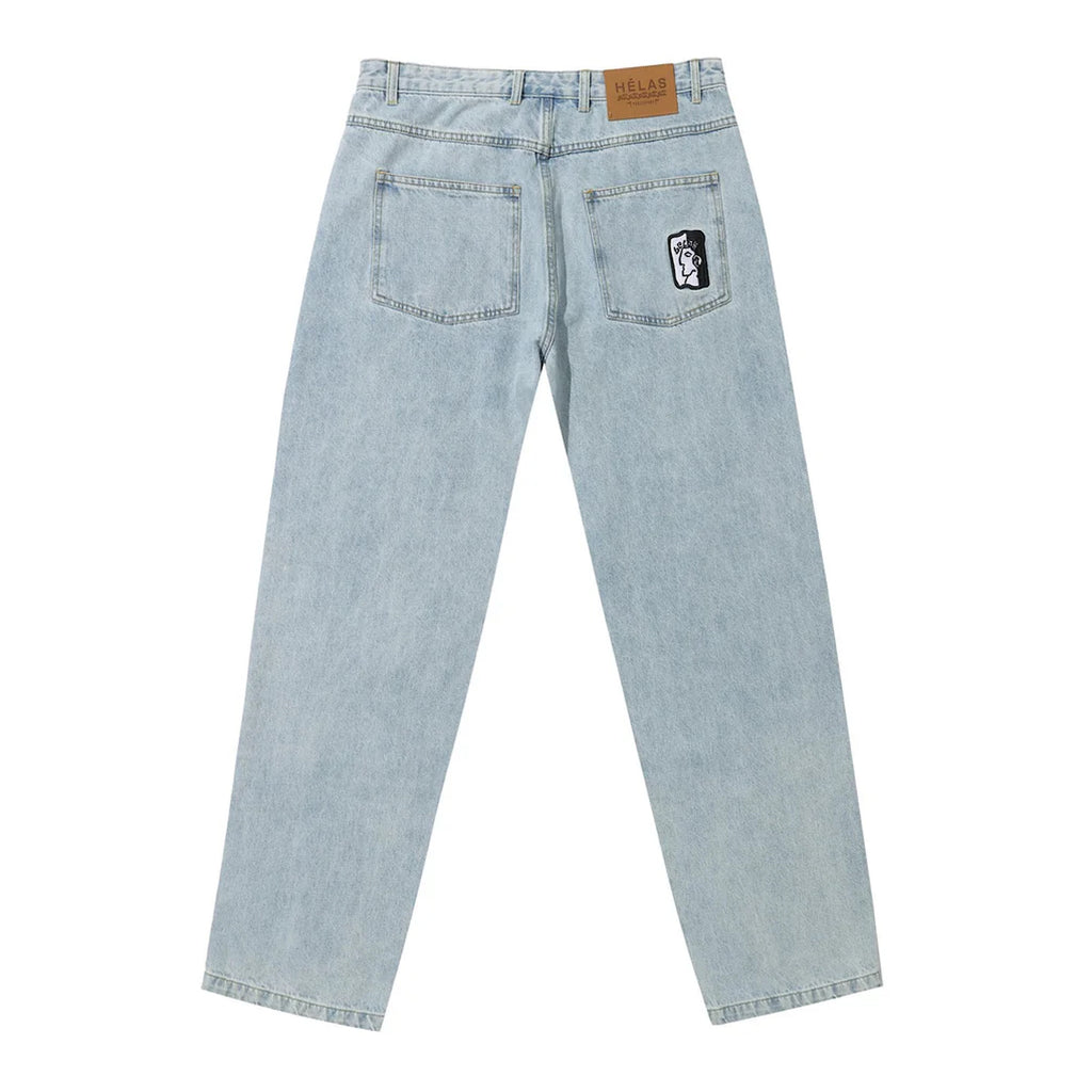 Hélas - Dieu Grec Jeans Pants - Light Blue