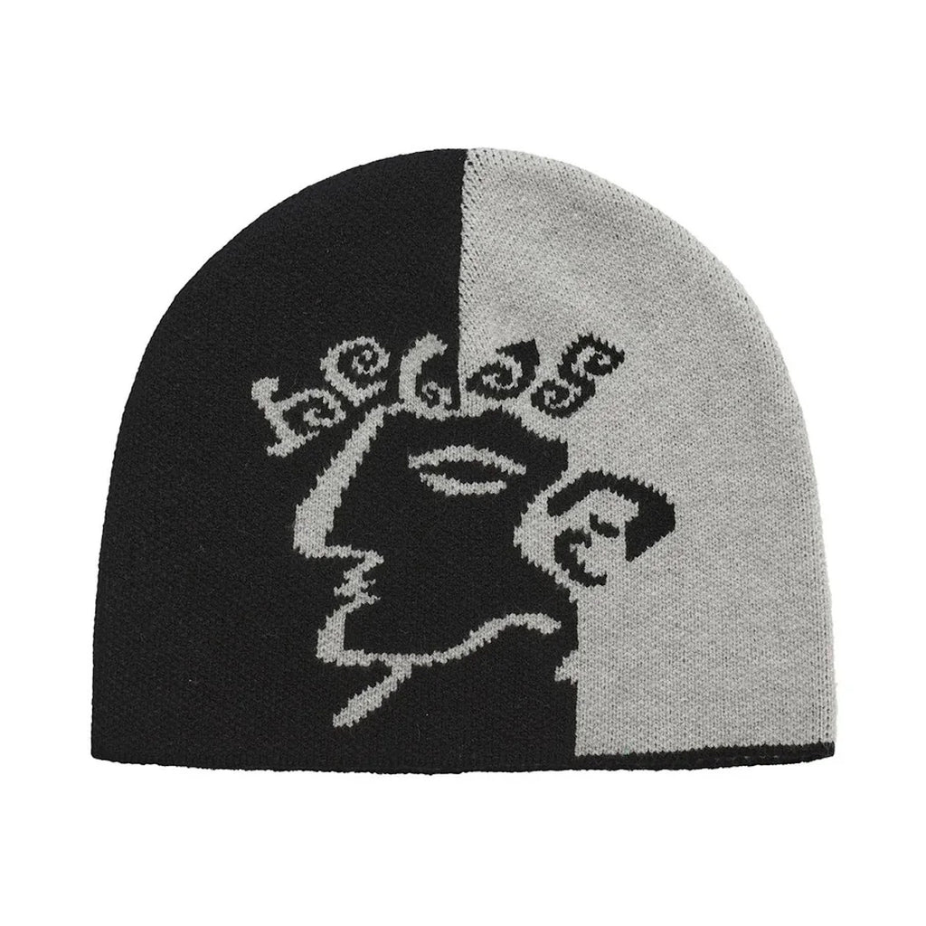 Hélas - Dieu Grec Beanie - Black/Grey