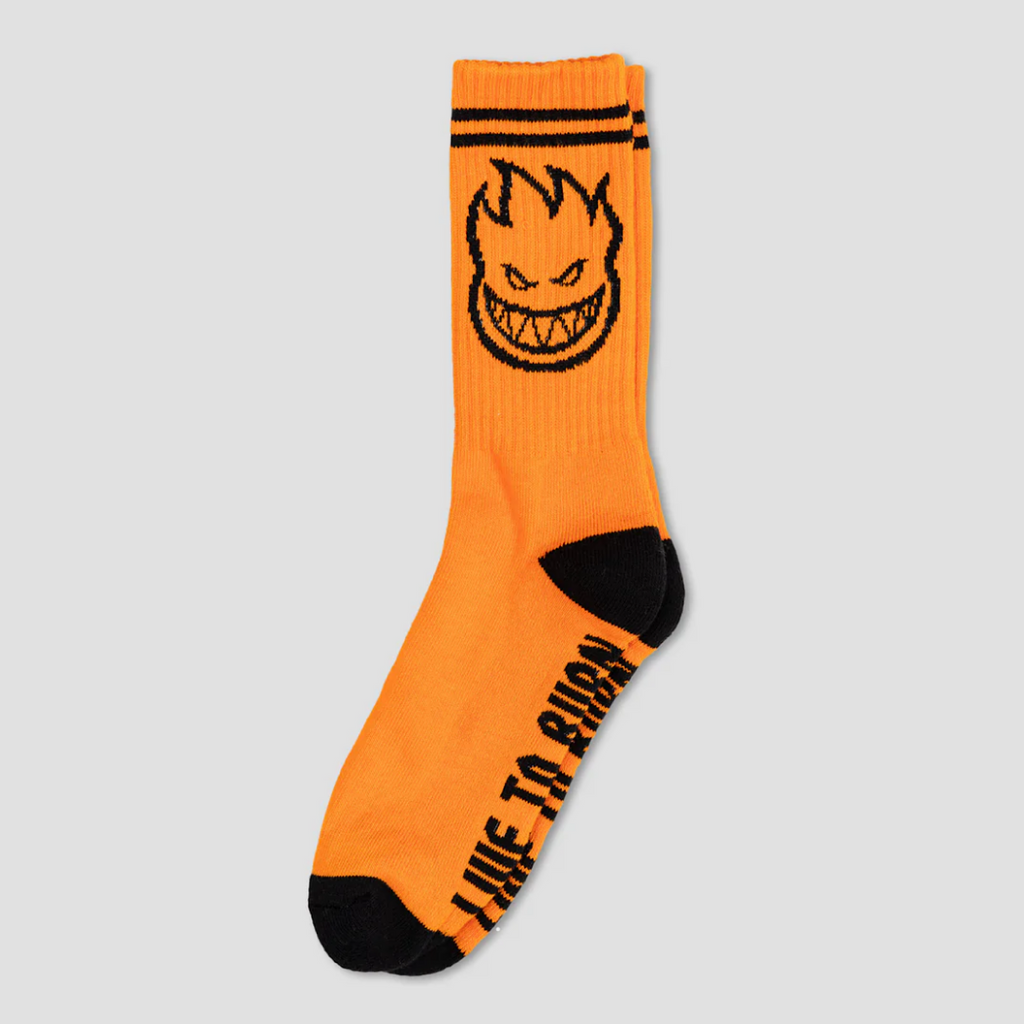 Spitfire BigHead Socks - Orange/Black