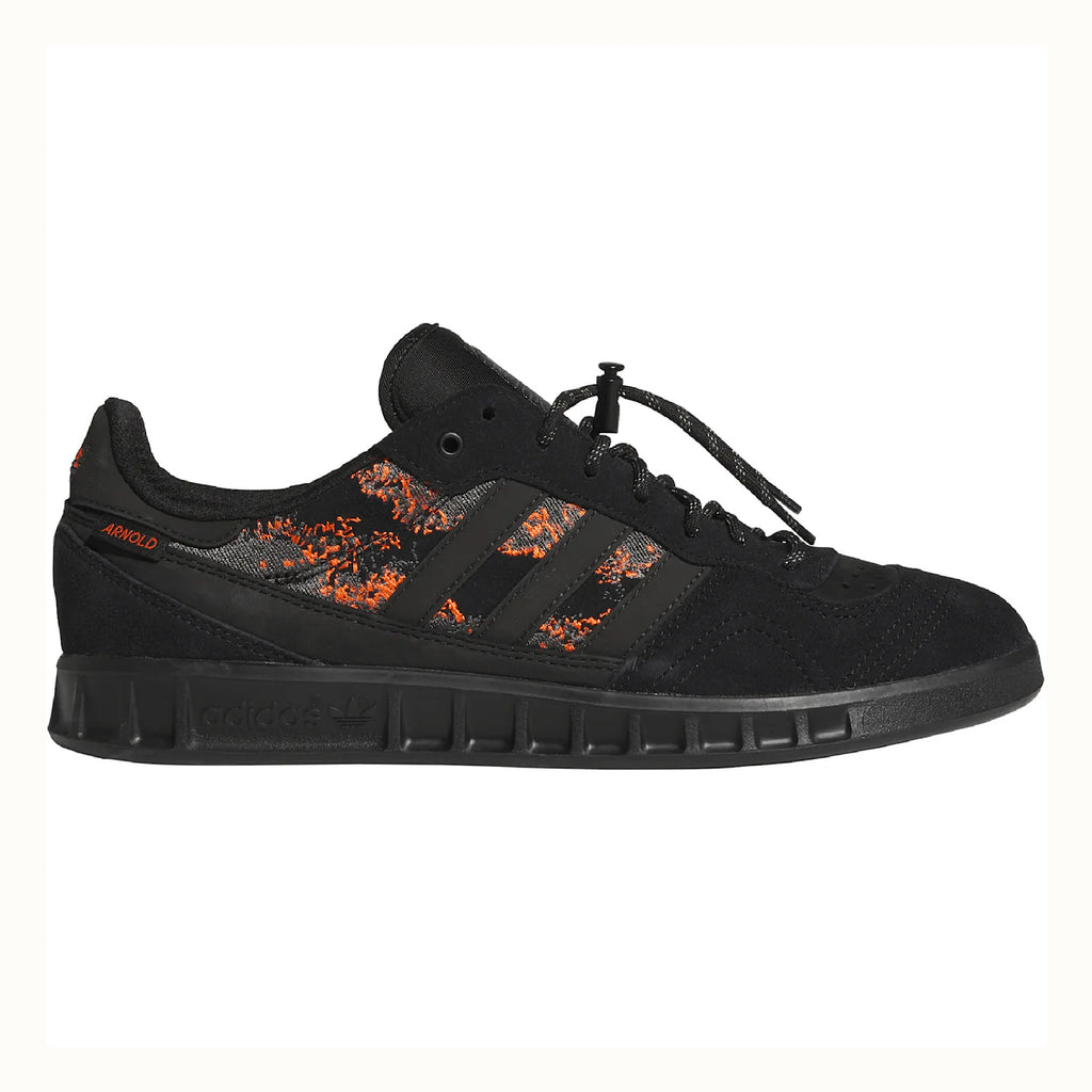 Adidas Skateboarding - Handball Top x Mike Arnold Shoes - Core Black/Semi Impact Orange - Decimal.
