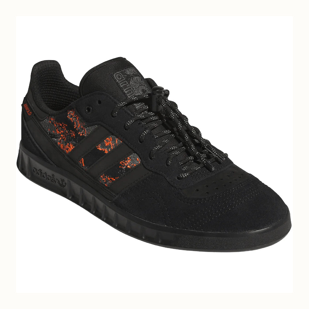 Adidas Skateboarding - Handball Top x Mike Arnold Shoes - Core Black/Semi Impact Orange - Decimal.