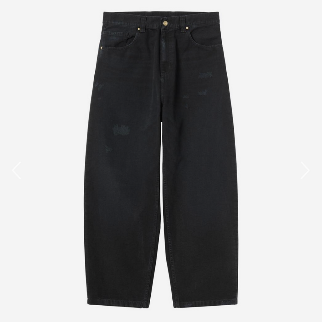 Carhartt WIP - Brandon Pant - Black / Grind washed - Decimal.