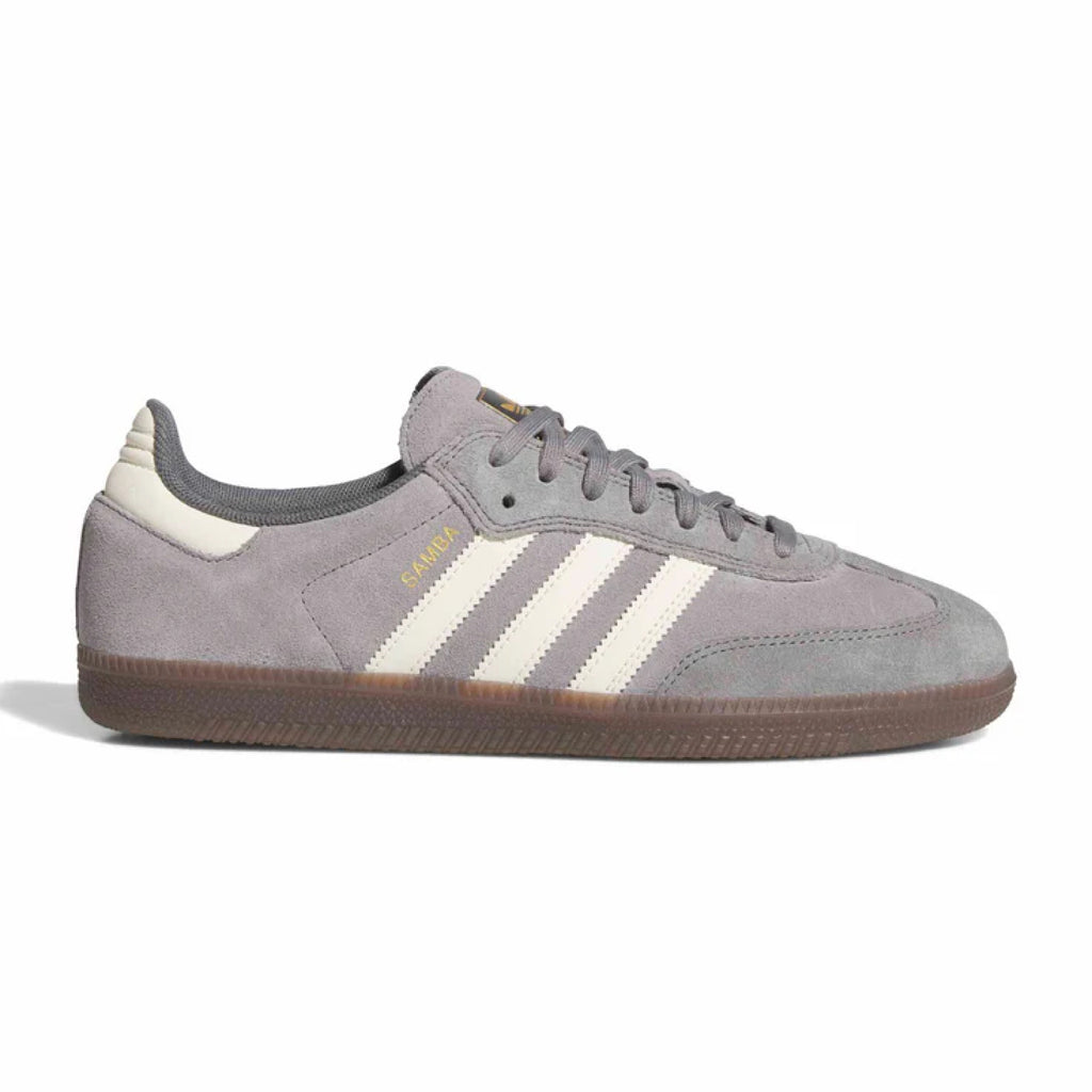 Adidas Skateboarding Samba ADV - Grey/Cream White - Decimal.