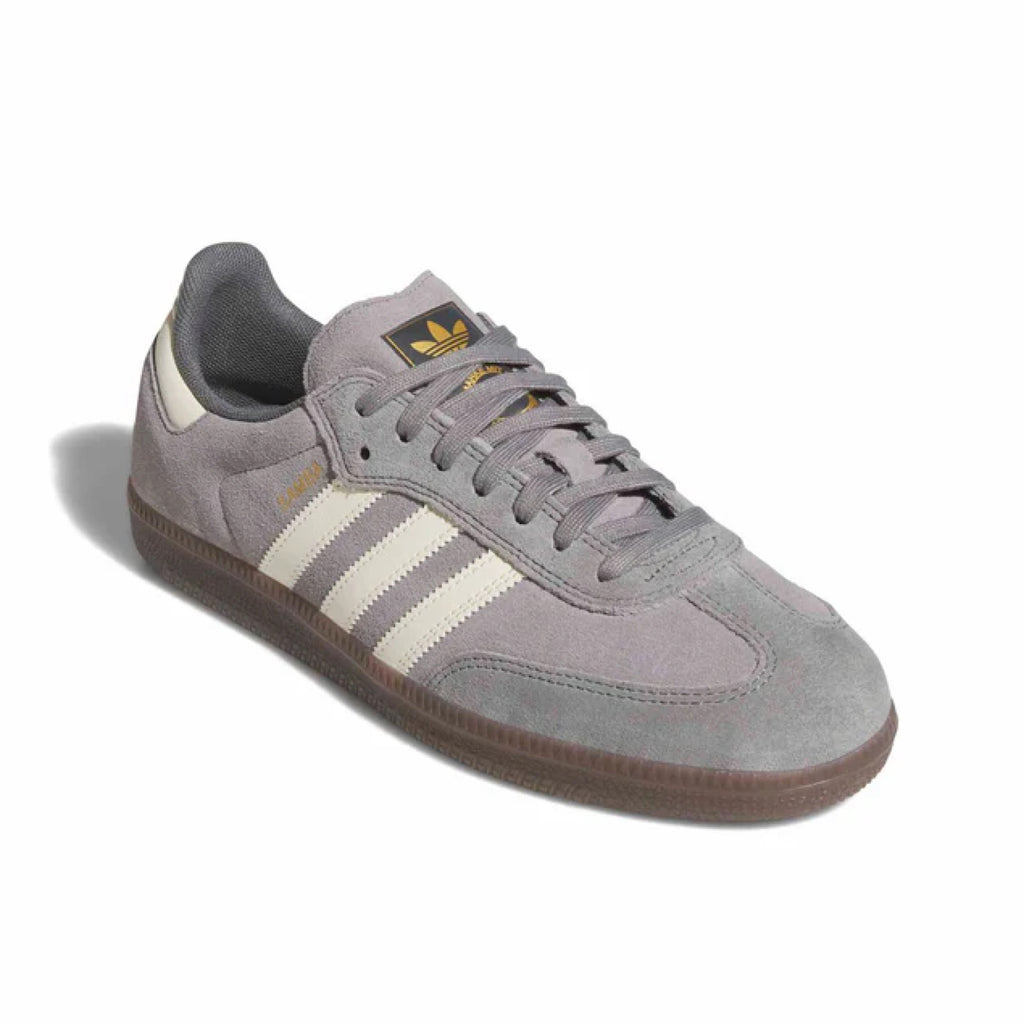 Adidas Skateboarding Samba ADV - Grey/Cream White - Decimal.