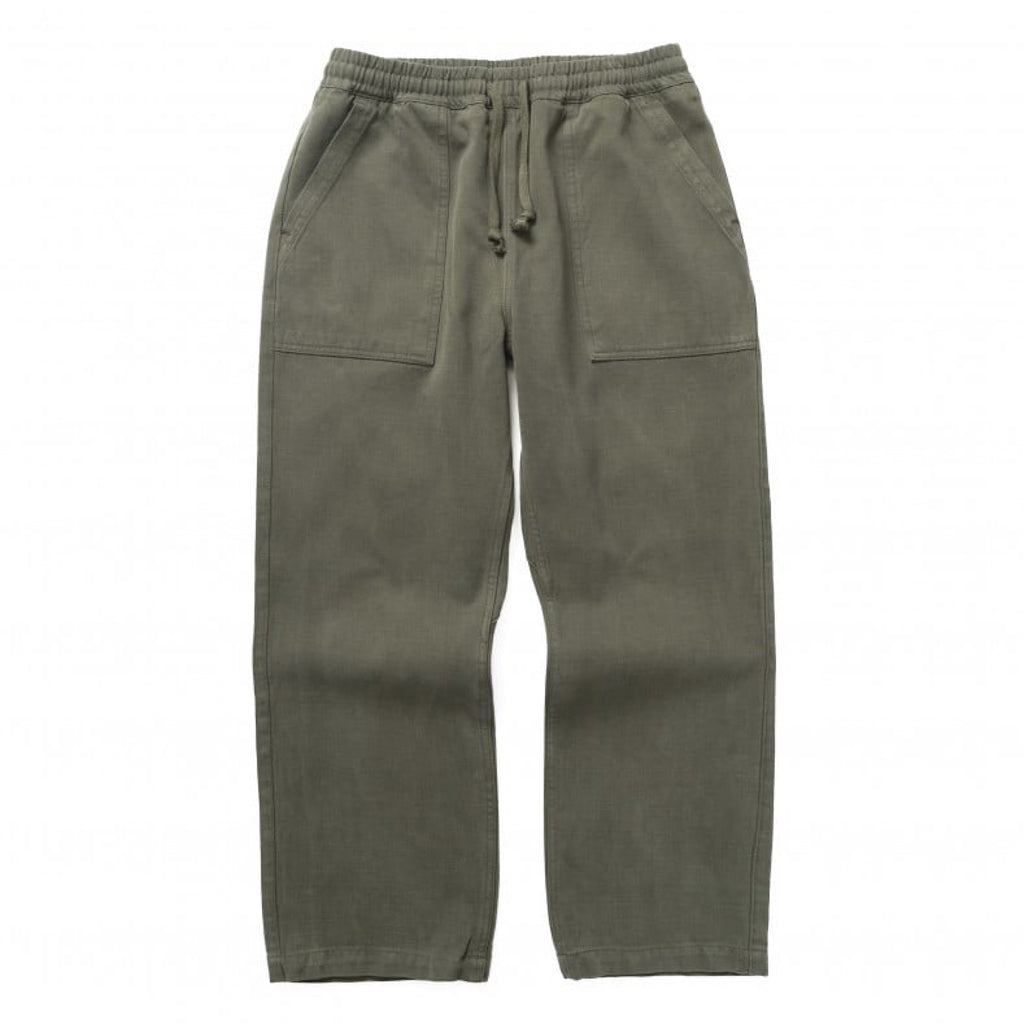 Service Works - Moleskin Chef Pants - Moss - Decimal.