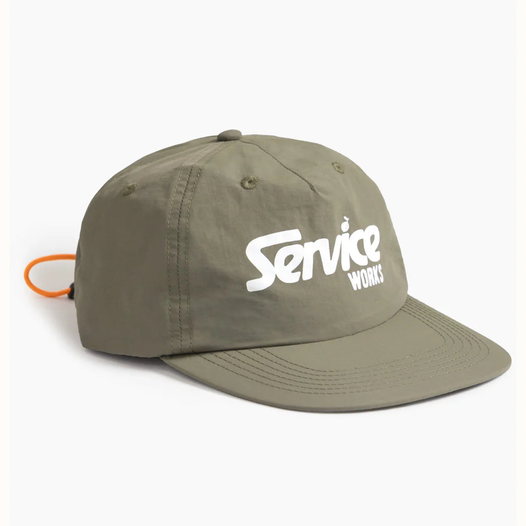 Service Works - Nylon Drivers Cap - Olive - Decimal.