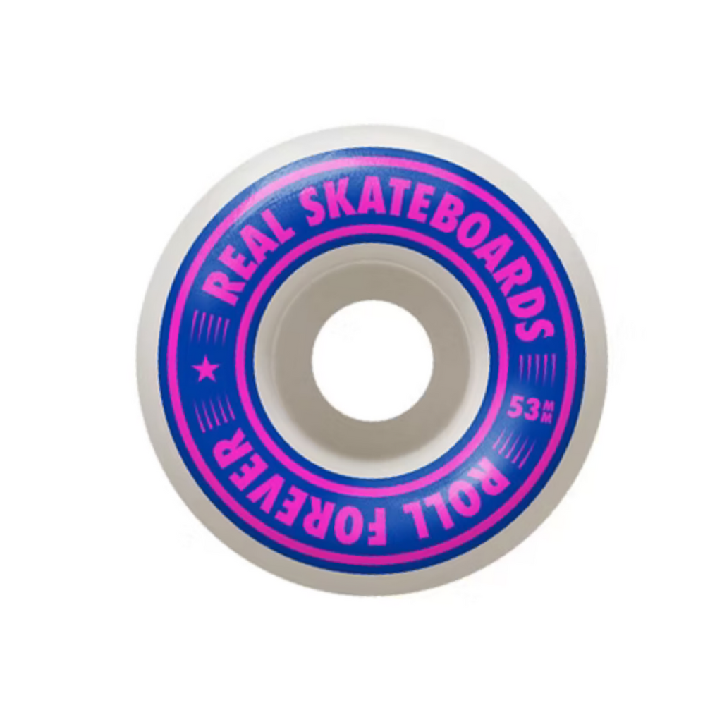 Real Skateboards - Foil Mosaic Complete - Pink - 7.3” (Mini) - Decimal.