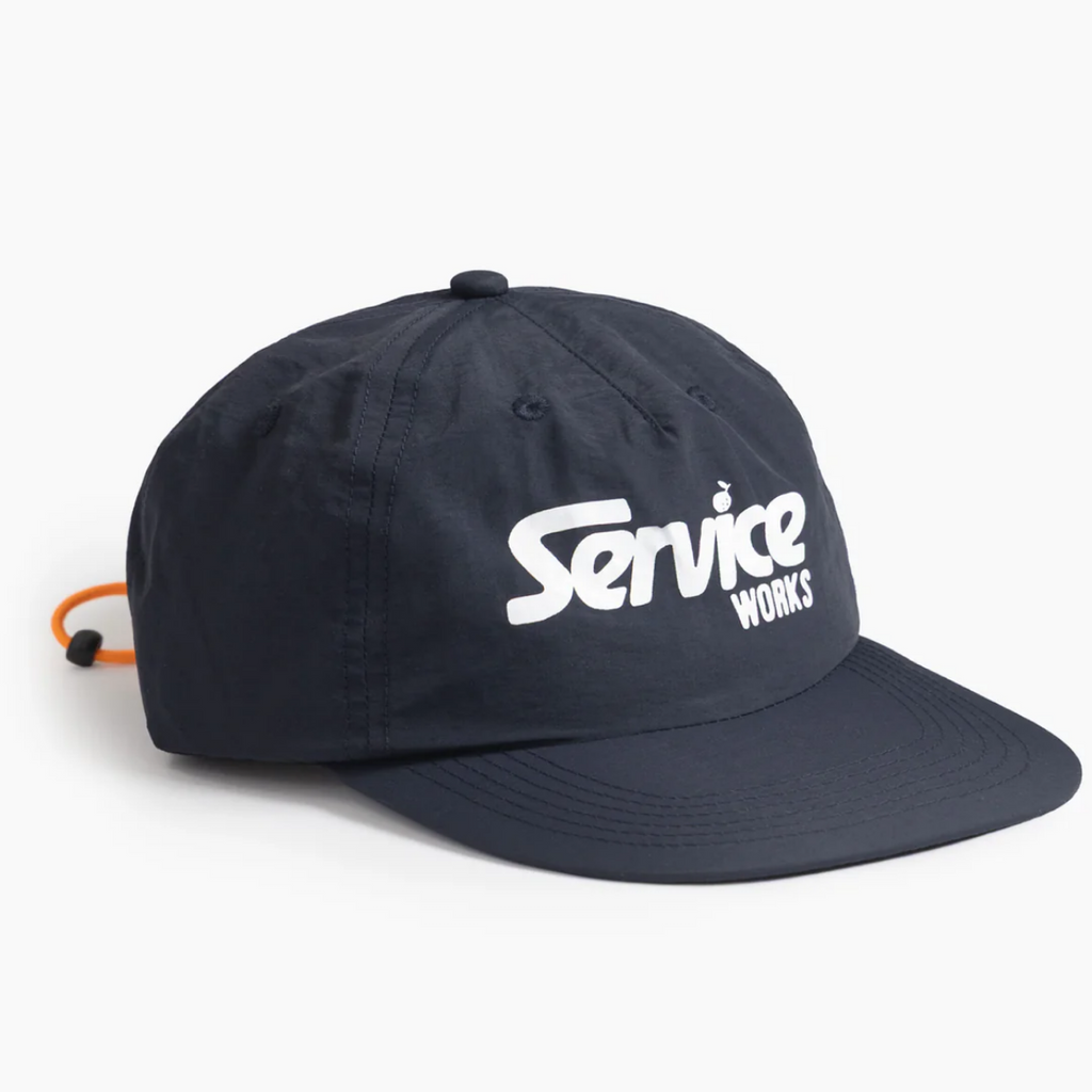 Service Works - Nylon Drivers Cap - Black - Decimal.